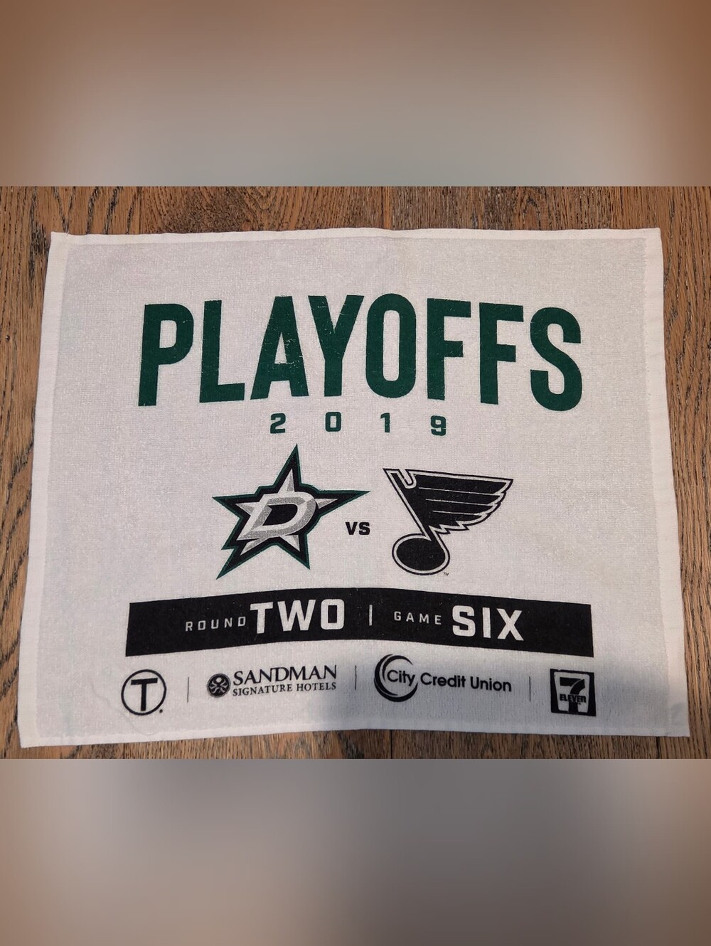 NHL - Dallas Stars v St. Louis Blues - Souvenir - Towel - Playoffs - 2019